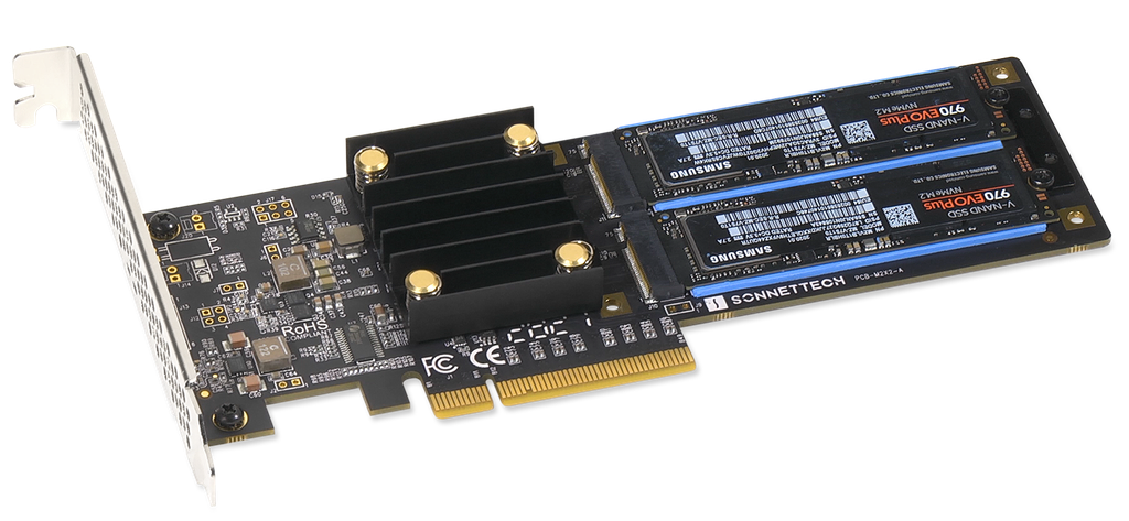 M.2 2x4 Low-profile PCIe Card