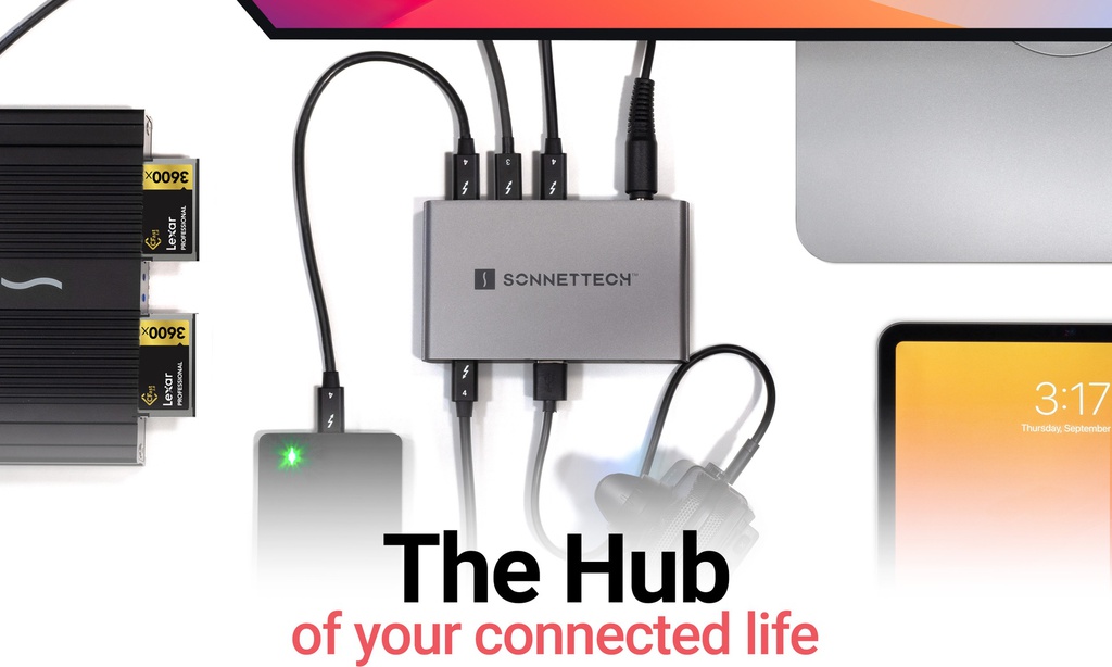 Sonnet Echo 5 Thunderbolt 4 Hub