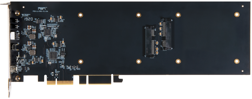 Fusion 2.5" SATA SSD RAID PCIe Card