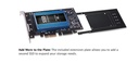 Tempo 2.5" SATA SSD PCIe Card