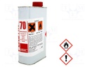 [74327-002] Protective coating; transparent; liquid; 1000ml; PLASTIK 70