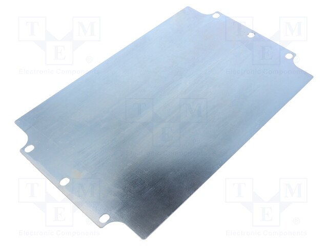 Mounting plate; steel; for enclosures
