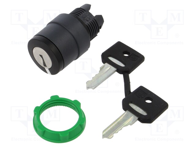 Switch Actuator, Schneider Harmony XB5 Series 22mm Key Selector Switches