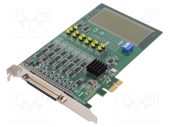 Industrial module: digital I/O card; SCSI 68pin; 0÷60°C; 2.63A