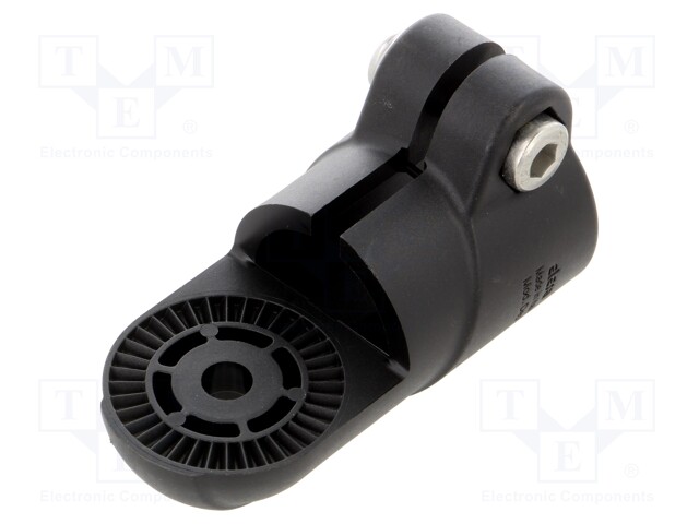 Mounting coupler; technopolymer PA; L: 88mm; Body: black; D: 30mm