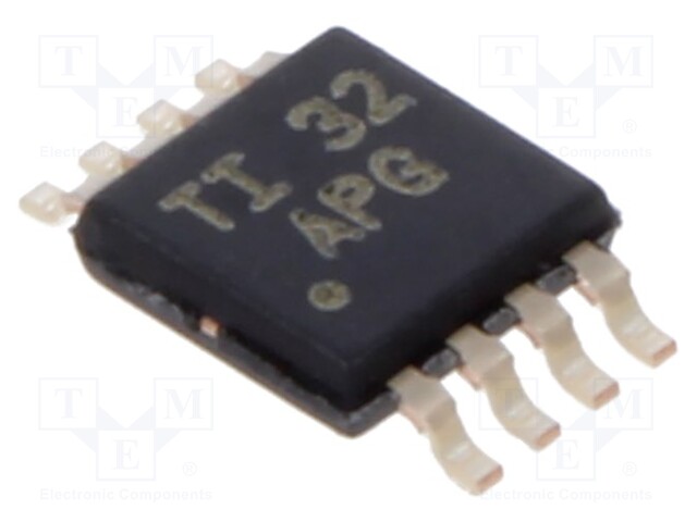 IC: operational amplifier; 3MHz; Ch: 2; VSSOP8; reel,tape