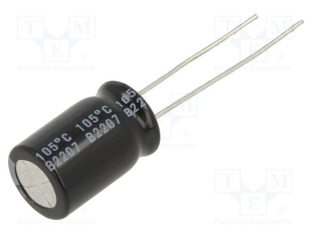 ALUMINUM ELECTROLYTIC CAPACITOR, 470UF, 35V, 20%, RADIAL