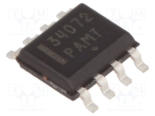 Operational amplifier; 4.5MHz; 3÷44V; Channels: 2; SO8; IB: 700nA