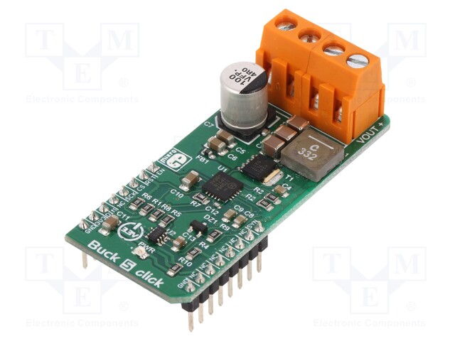 Click board; DC/DC converter; SPI; MAX17506; 3.3VDC