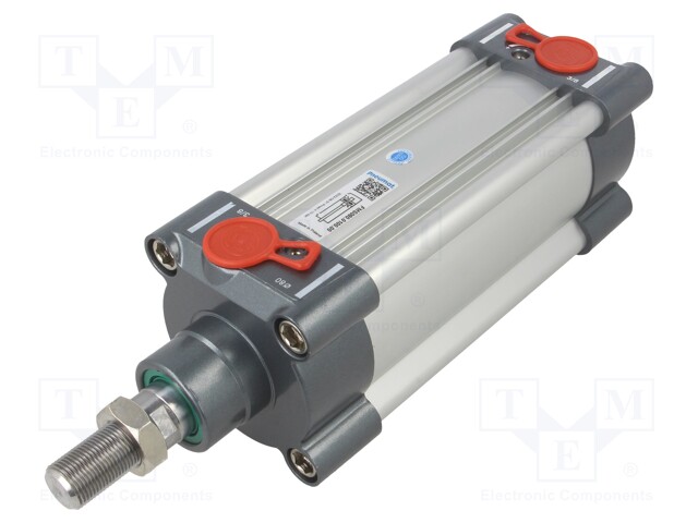 Profile cylinder; Piston diam: 25mm; Piston stroke: 100mm