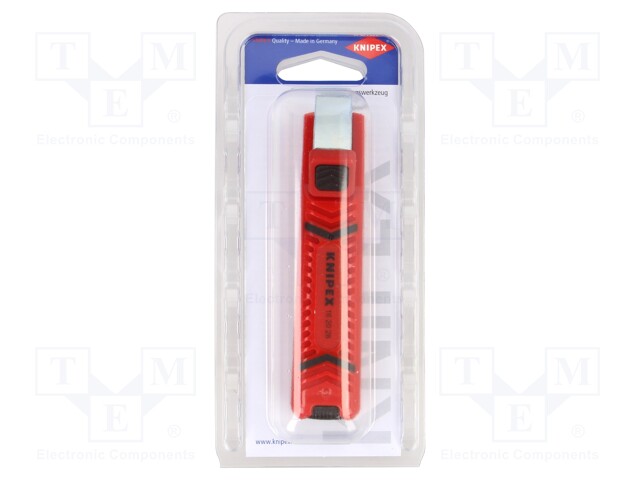 Stripping tool; Øcable: 8÷28mm; Wire: round; Tool length: 130mm