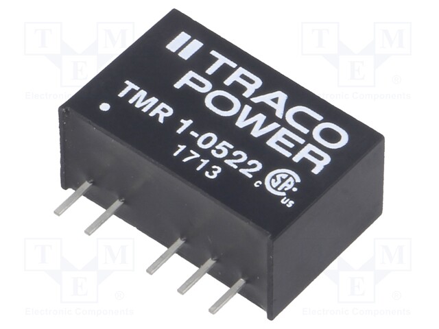 Converter: DC/DC; 1W; Uin: 4.5÷9V; Uout: 12VDC; Uout2: -12VDC; SIP6