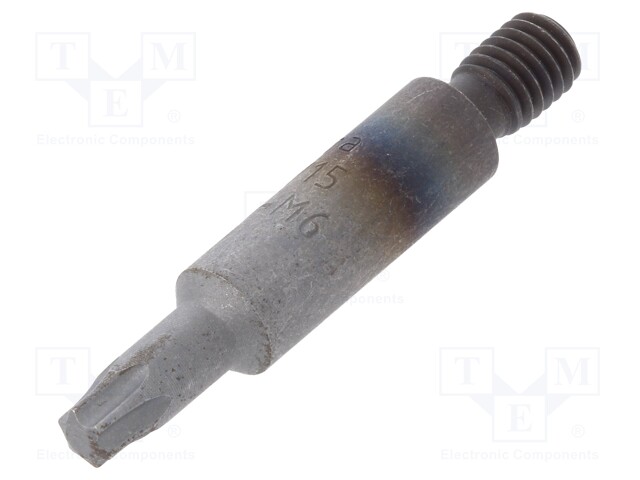 Screwdriver bit; Torx®; TX25; Overall len: 45mm; Mounting: M6