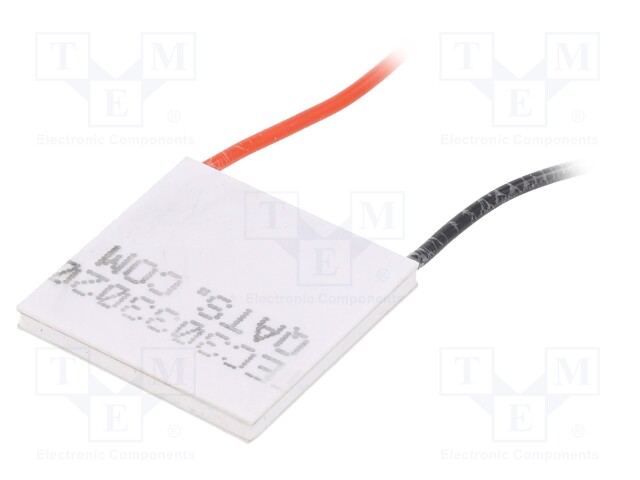 Module: Peltier; 15.4V; 4A; 30x30x3.3mm; 35.6W; Mat: ceramics; 20AWG