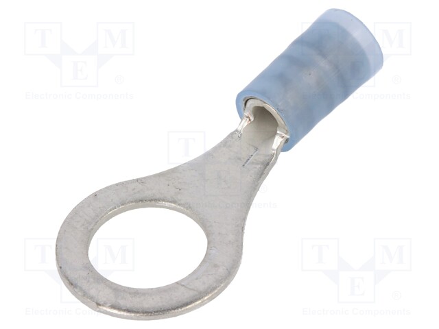 Ring terminal; M8; 1÷2.5mm2; insulated; tinned; copper; -55÷105°C