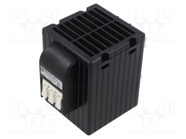 Blower; heating; 250W; 230VAC; IP20; for DIN rail mounting