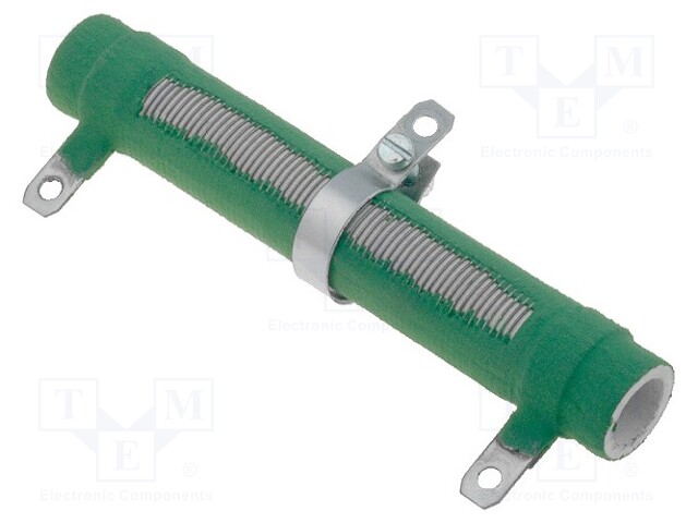 Resistor: wire-wound; adjustable; 10Ω; 50W; ±10%; Ø18x100mm