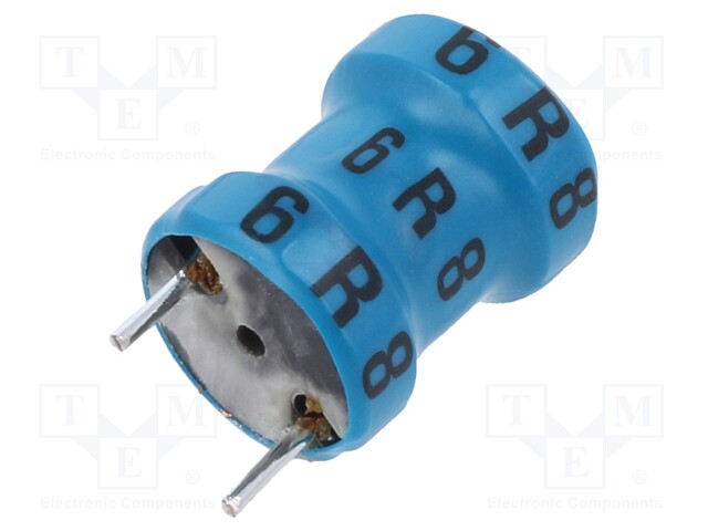 INDUCTOR, 6.8UH, 20%, 4.5A, RADIAL