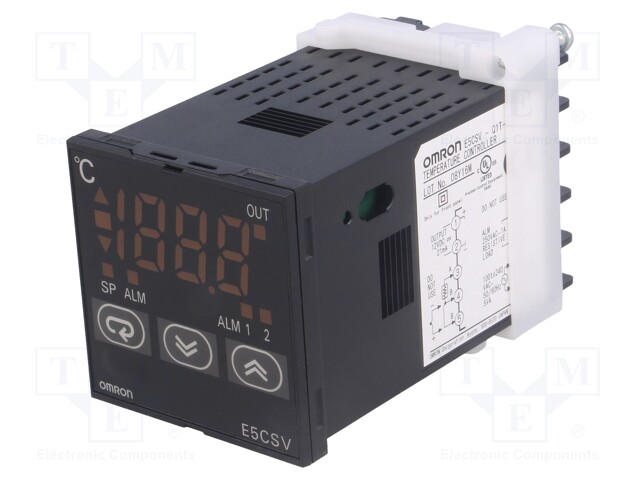 Module: regulator; temperature; SSR; OUT 2: SPST-NO; panel