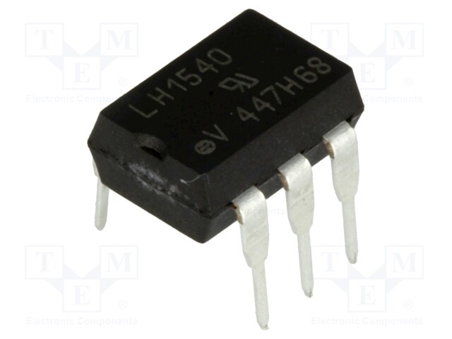 Relay: solid state; Icntrl max: 1mA; 250mA; max.200VAC; DIP6