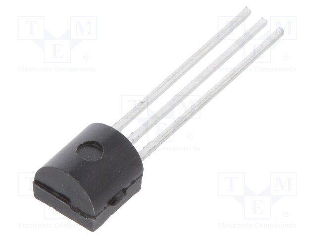 Transistor: NPN; bipolar; 40V; 0.6A; 0.625W; TO92