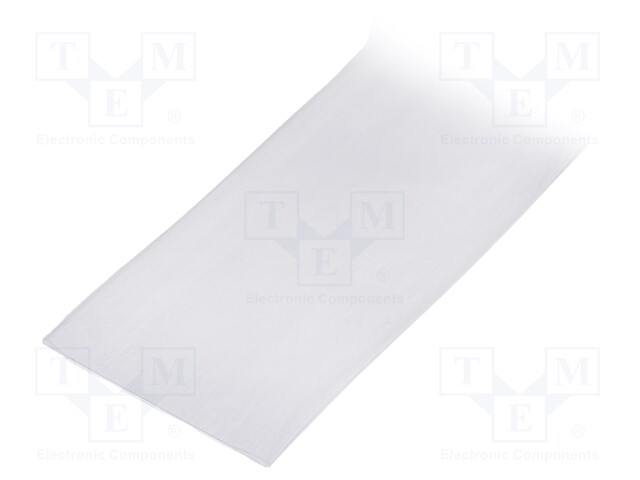 Heat shrink sleeve; glueless; 2: 1; 102mm; transparent; Len: 15m