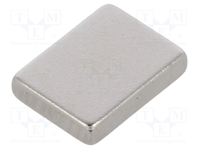 Magnet: permanent; neodymium; H: 2mm; 7.5N; W: 7.5mm; L: 10mm