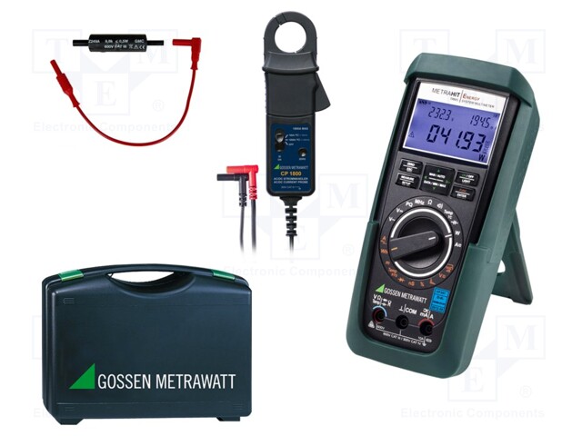 Digital multimeter; IR; LCD (60000); VDC: 60mV,600mV,6V,60V,600V