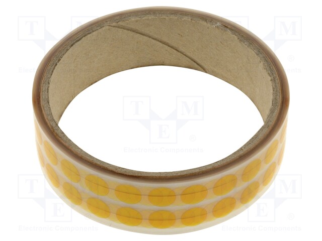 Tape: high temperature resistant; dot; reel; -70÷250°C; D: 63.5um