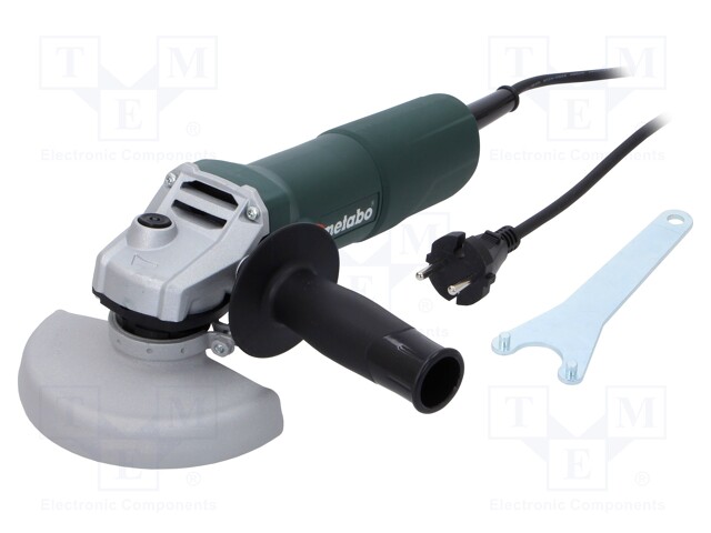 Angle grinder; max.1.9Nm; 11500rpm; 750W; 125mm; Kind: electric