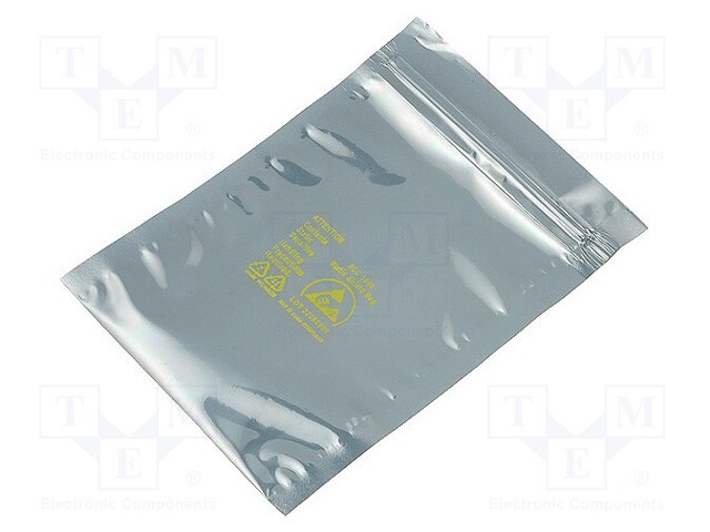 Protection bag; ESD; L: 152mm; W: 101mm; D: 79um; Features: self-seal