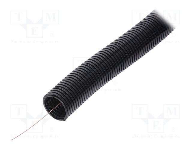 Protective tube; ØBraid : 40mm; black; L: 25m; -5÷60°C; Øint: 33mm