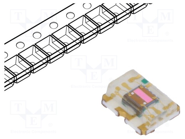 Sensor: ambient light; Usup: 2÷3.6VDC; Mounting: SMT; 2.4x2x0.8mm