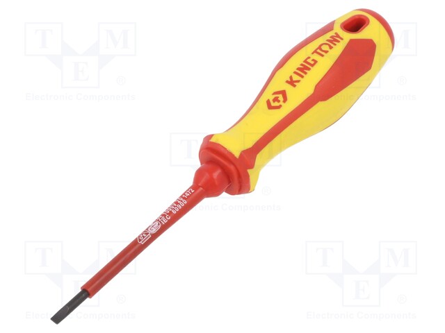 Screwdriver; slot; insulated