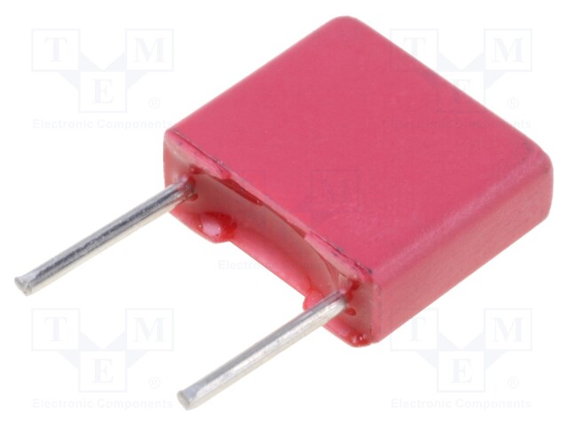 Capacitor: polyester; 100nF; 40VAC; 63VDC; Pitch: 5mm; ±10%