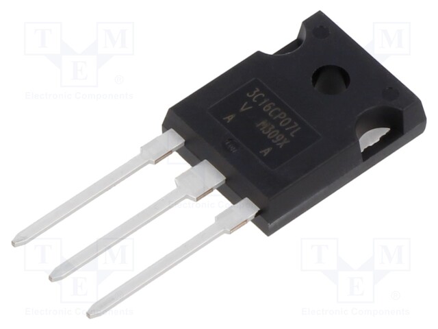 Diode: Schottky rectifying; SiC; THT; 650V; 2Ax8; TO247-3; tube