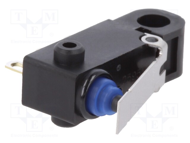 Microswitch SNAP ACTION; with lever; SPDT; 0.1A/125VAC; 2A/12VDC