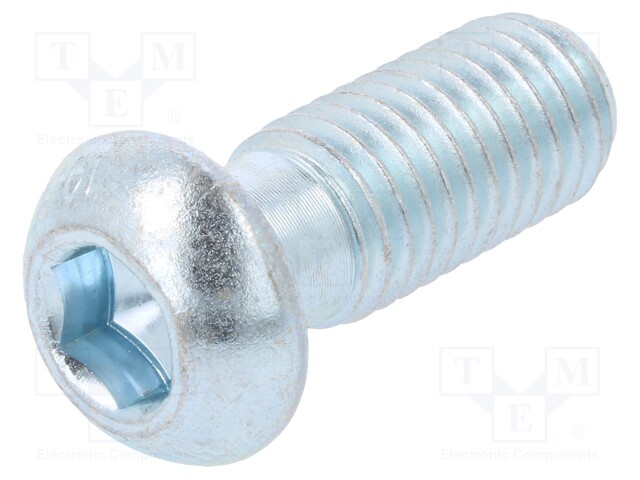 Mounting screw; for profiles