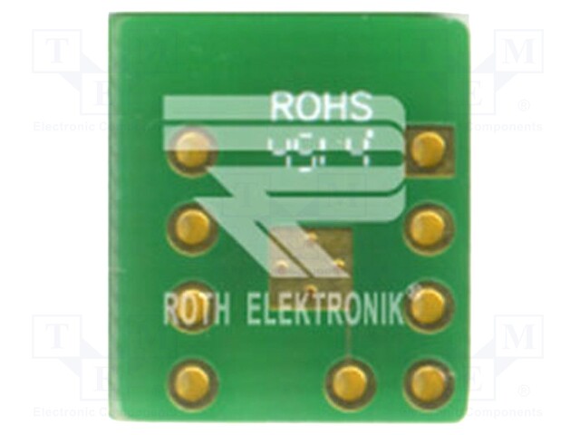 Board: universal; multiadapter; W: 11.43mm; L: 13.5mm; MSOP8