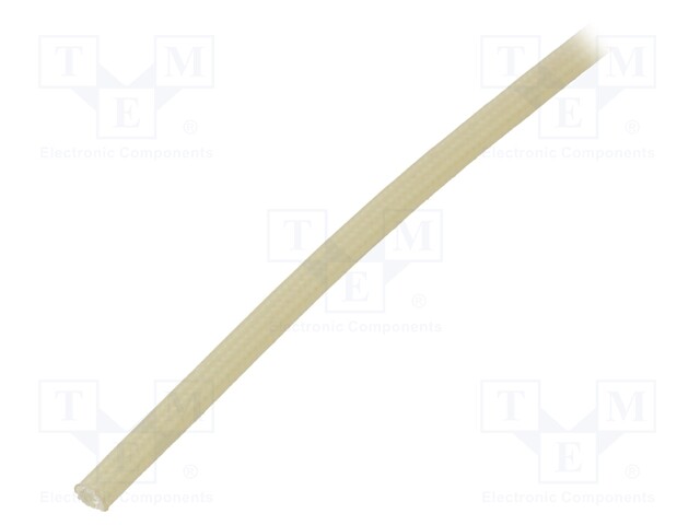 Insulating tube; natural; -20÷155°C; Øint: 1.5mm; L: 200m