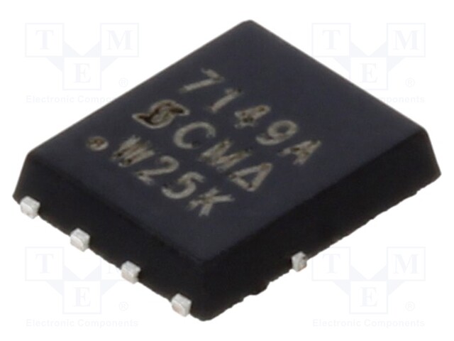 Transistor: P-MOSFET; unipolar; -30V; -50A; 31W; PowerPAK® SO8