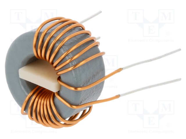 Inductor: wire; THT; 1mH; 3.3A; 10mΩ; 230VAC; 21x7mm; -20÷+50%; 10kHz