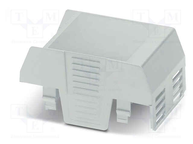 Cover; for enclosures; UL94HB; Series: EH 45 FLAT; Mat: ABS; grey