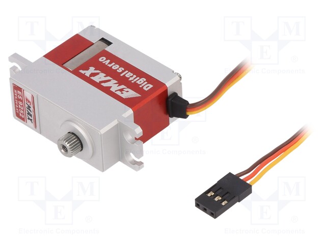 Motor: servo; 4.8÷8.4VDC; standard; digital; 37g; 35x31.25x15mm