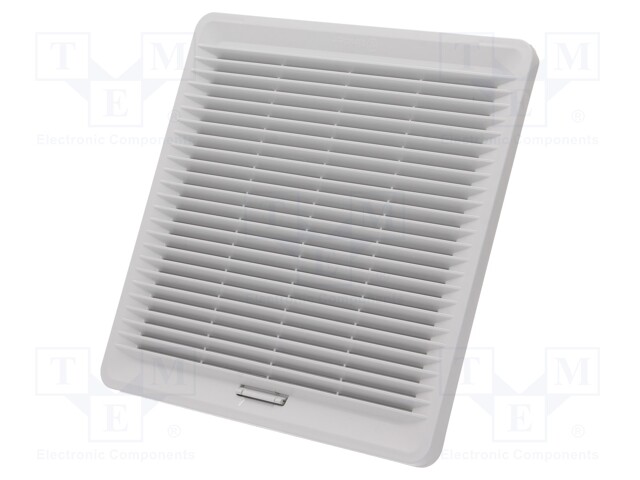 Fan: AC; axial; 230VAC; 250m3/h; 56dBA; IP54; Colour: grey (bright)