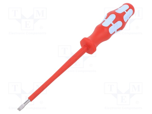 Screwdriver; insulated; slot; 3,5x0,6mm; Blade length: 100mm