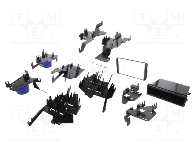 Radio mounting frame; Pontiac,Scion,Subaru,Toyota; 1 DIN,2 DIN