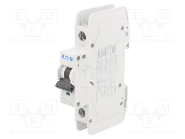 Circuit breaker; 230/400VAC; Inom: 13A; Poles: 1; DIN; Charact: C