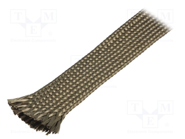 Insulating tube; Mat: basalt fibre; khaki; -260÷560°C; Øint: 30mm