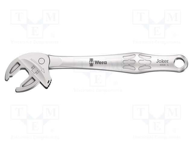 Key; spanner,self-adjusting; L: 224mm; Spanner: 16÷19mm